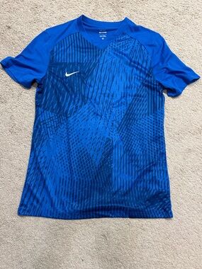 Nike Royal Blue Graphic Athletic Tee